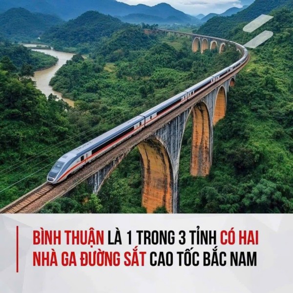 Lộ diện 20 tỉnh thành mà siêu dự án đường sắt cao tốc 70 tỷ USD đi qua. Bình Thuận nằm một trong ba Tỉnh có hai nhà ga.